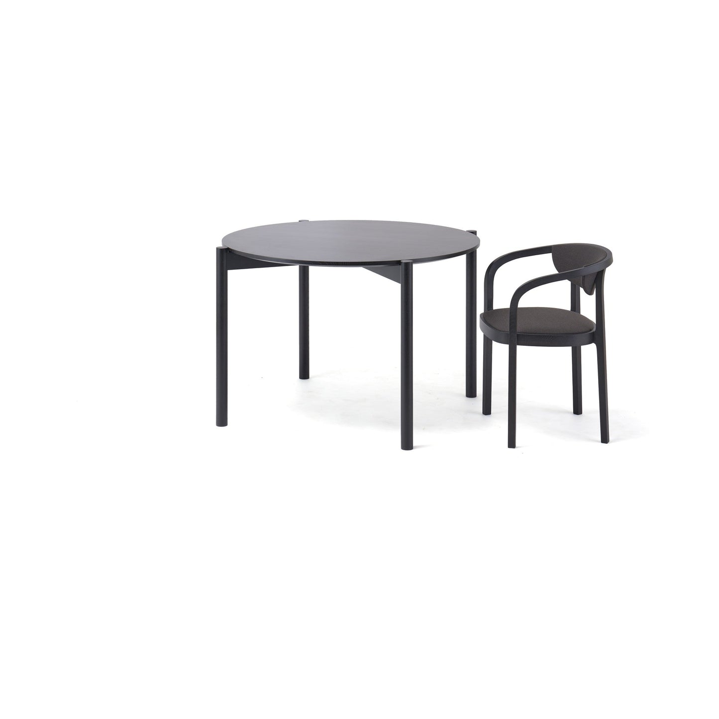 Castor Table Round 85 — Karimoku New Standard