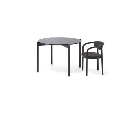 Castor Table Round 85 — Karimoku New Standard