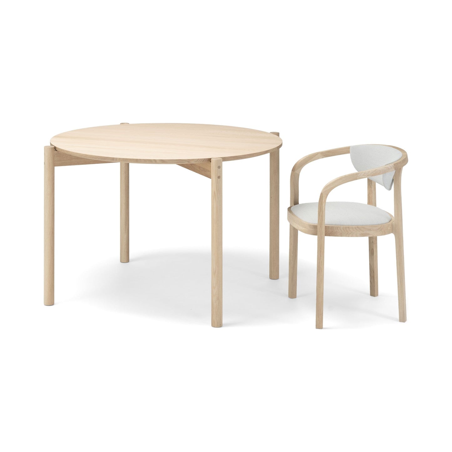 Castor Table Round 85 — Karimoku New Standard