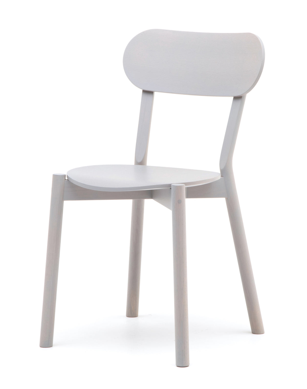 Castor Chair Plus in Grain Gray auf weißem Grund