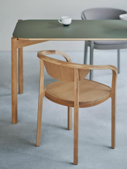 chesa-chair pure-oak — Karimoku New Standard
