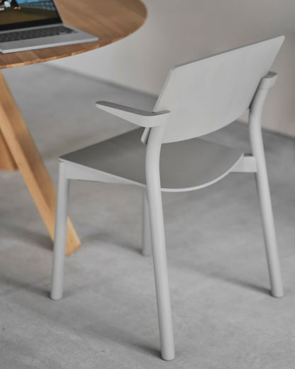 scout-chair powder-white — Karimoku New Standard