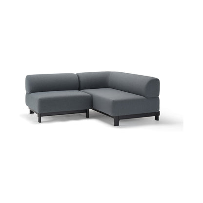 Elephant Sofa 2-seater corner right — Karimoku New Standard