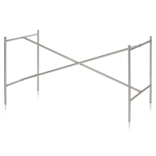 Piétement de table E2 classique type architecte en aluminium