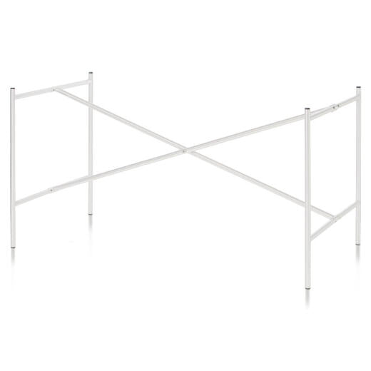 Piétement de table E2 classique type architecte en aluminium vue de 3 4