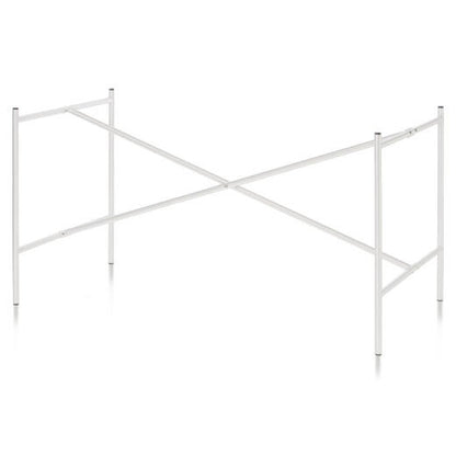 Piétement de table E2 classique type architecte en aluminium vue de 3 4