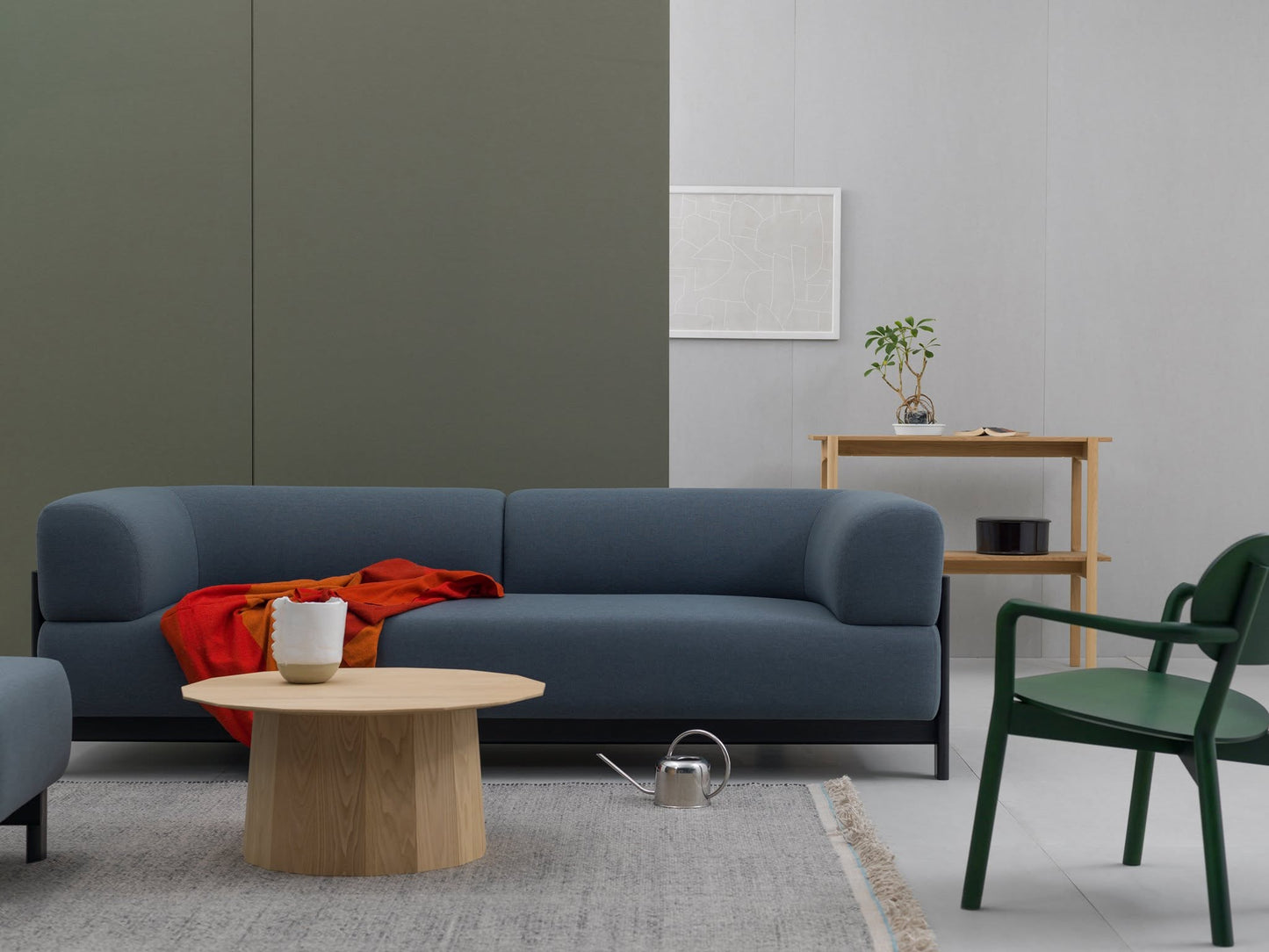 castor lobby sofa en situation — Karimoku New Standard