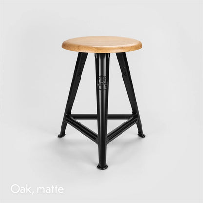 Échantillon of finish chêne mat — Stool Rowac Schemel | Antifer
