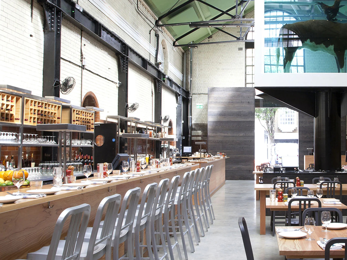 Tabouret Emeco 1006 Navy Stool