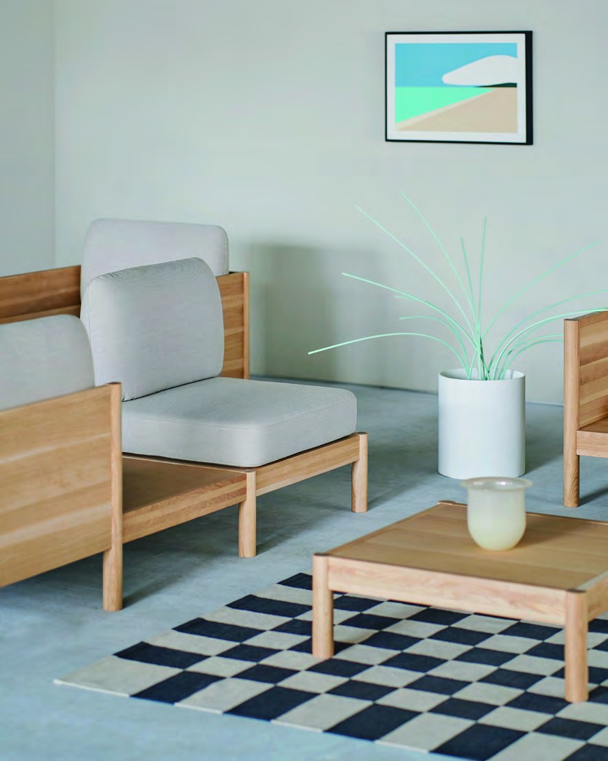 Castor Lobby Sofa System en situation — KNS