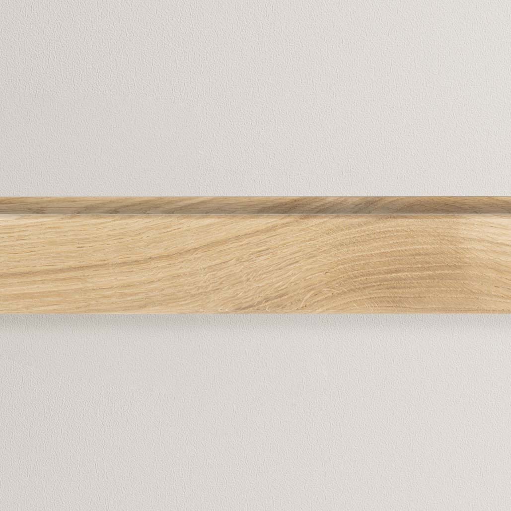 Rail mural Variand V01 sans accessoire — chêne — design Variand | Antifer
