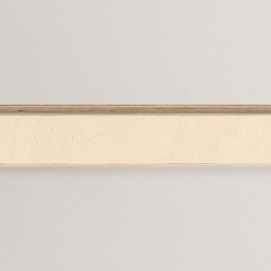Rail mural Variand V01 sans accessoire — bouleau naturel — design Variand | Antifer