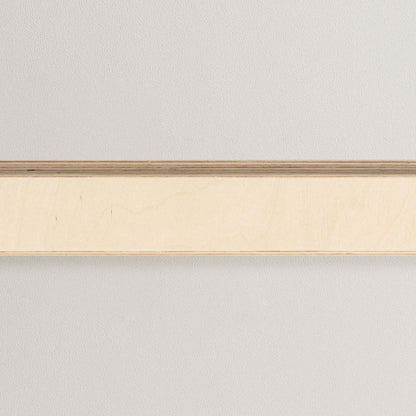 Rail mural Variand V01 vue détaillée — bouleau naturel — design Variand | Antifer