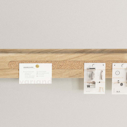Rail mural Variand V02 with bande à épingles — chêne — design Variand | Antifer