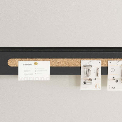 Rail mural Variand V02 with bande à épingles — black — design Variand | Antifer
