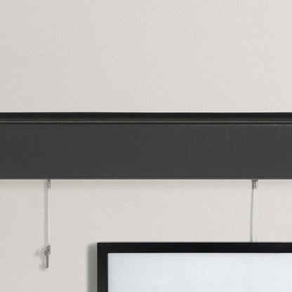 Rail mural Variand V03 with cimaise — black — design Variand | Antifer