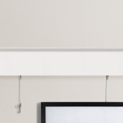 Rail mural Variand V03 with cimaise — white — design Variand | Antifer