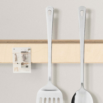 Variand V04 wall rail with magnets — birch — Variand design | Antifer
