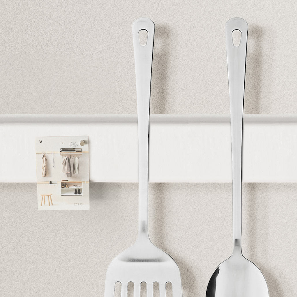 Variand V04 wall rail with magnets — white — Variand design | Antifer