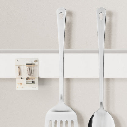 Variand V04 wall rail with magnets — white — Variand design | Antifer