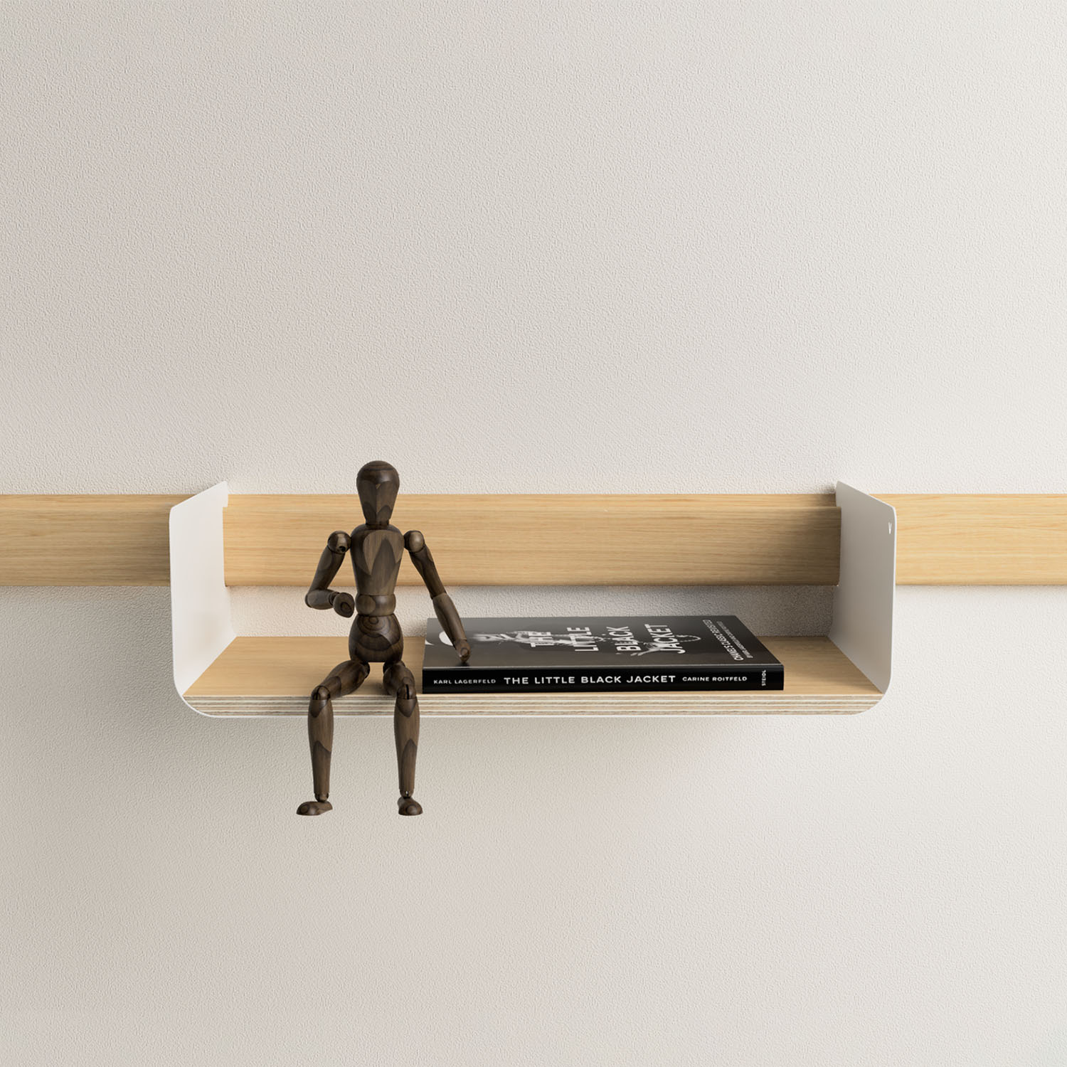 Shelf murale Variand A01 — detail fixation rail mural | Antifer