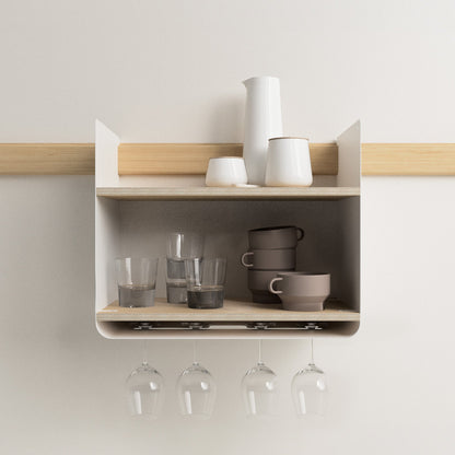 Shelf kitchen Variand A02 chêne in context — storage | Antifer