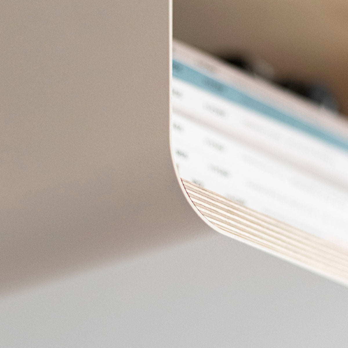 Variand A02 L wall shelf — bottom view | Antifer