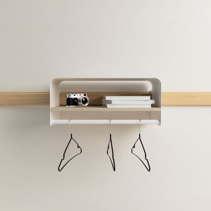 Shelf vestiaire Variand A03 S chêne catalog view — coat rack | Antifer