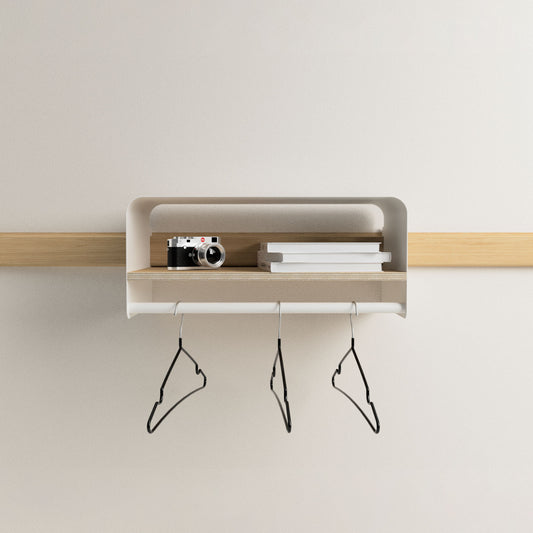 Shelf vestiaire Variand A03 S chêne catalog view — coat rack | Antifer