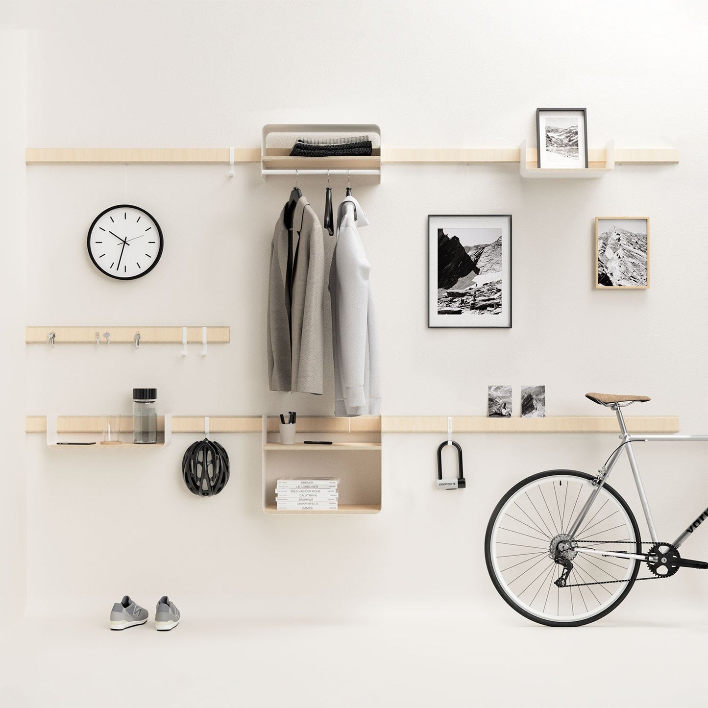 Shelf vestiaire Variand A03 - Vue lifestyle | Antifer