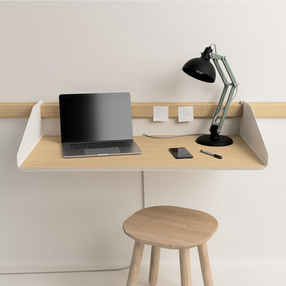 Desk mural suspendu Variand D01 M chêne — catalog view | Antifer