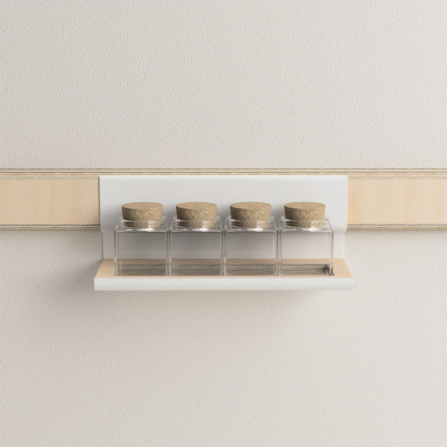 Tablette murale Variand I02 petite — bouleau — design Variand | Antifer