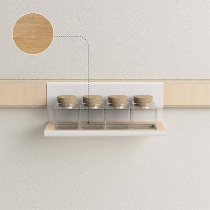 Tablette murale Variand I02 petite — chêne — design Variand | Antifer