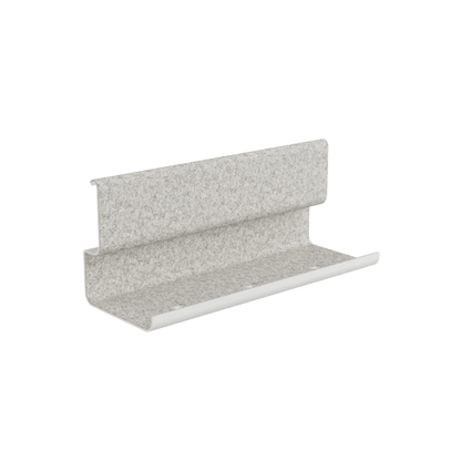 Variand I02 wall shelf in office setting — birch with supplies — Variand design | Antifer