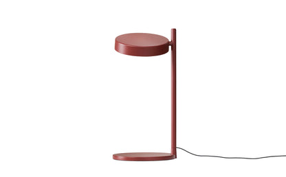 Lampe à poser w242 Pastille Wästberg design Sam Hecht & Kim Colin couleur rouge oxyde