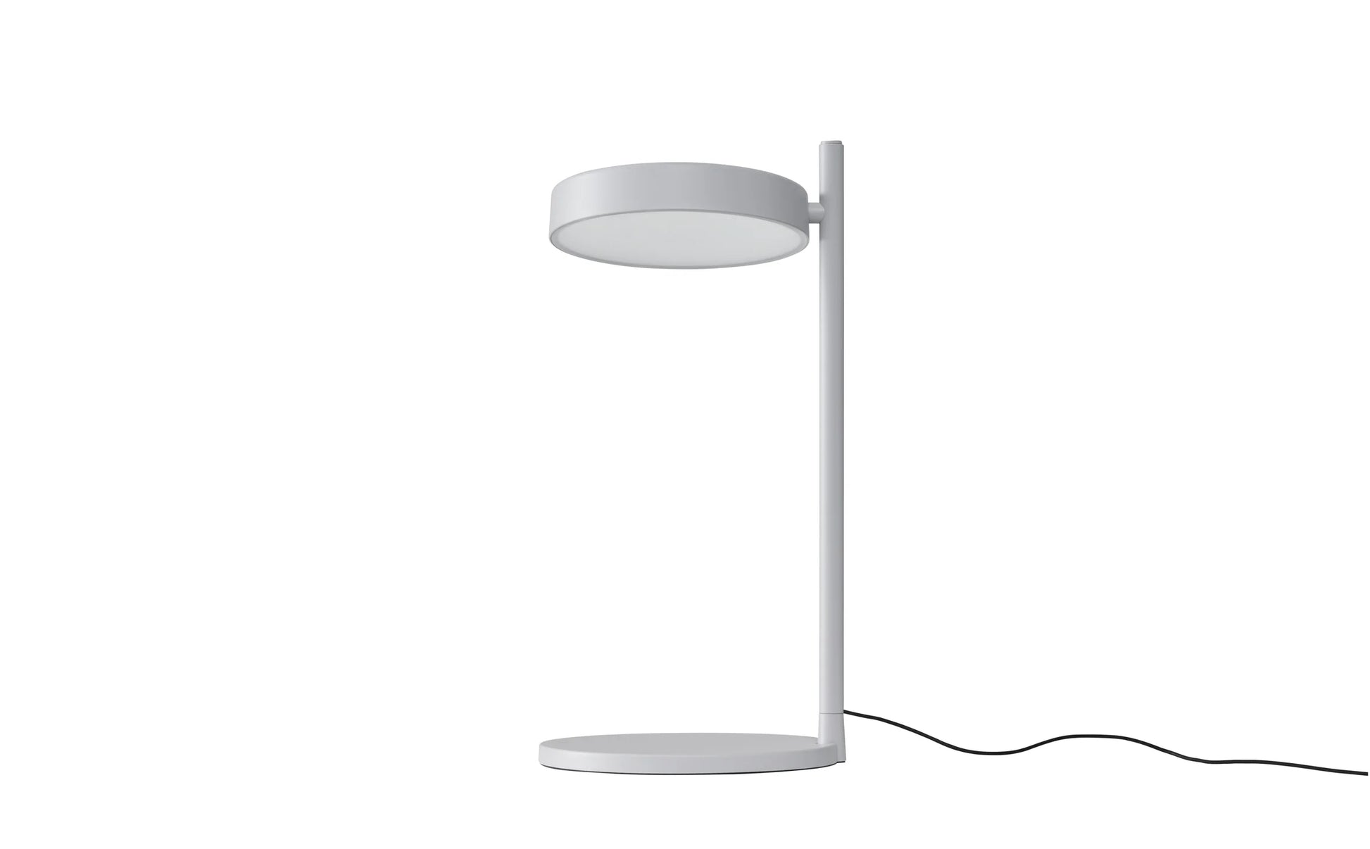 Lampe à poser w242 Pastille Wästberg design Sam Hecht & Kim Colin aluminium brut